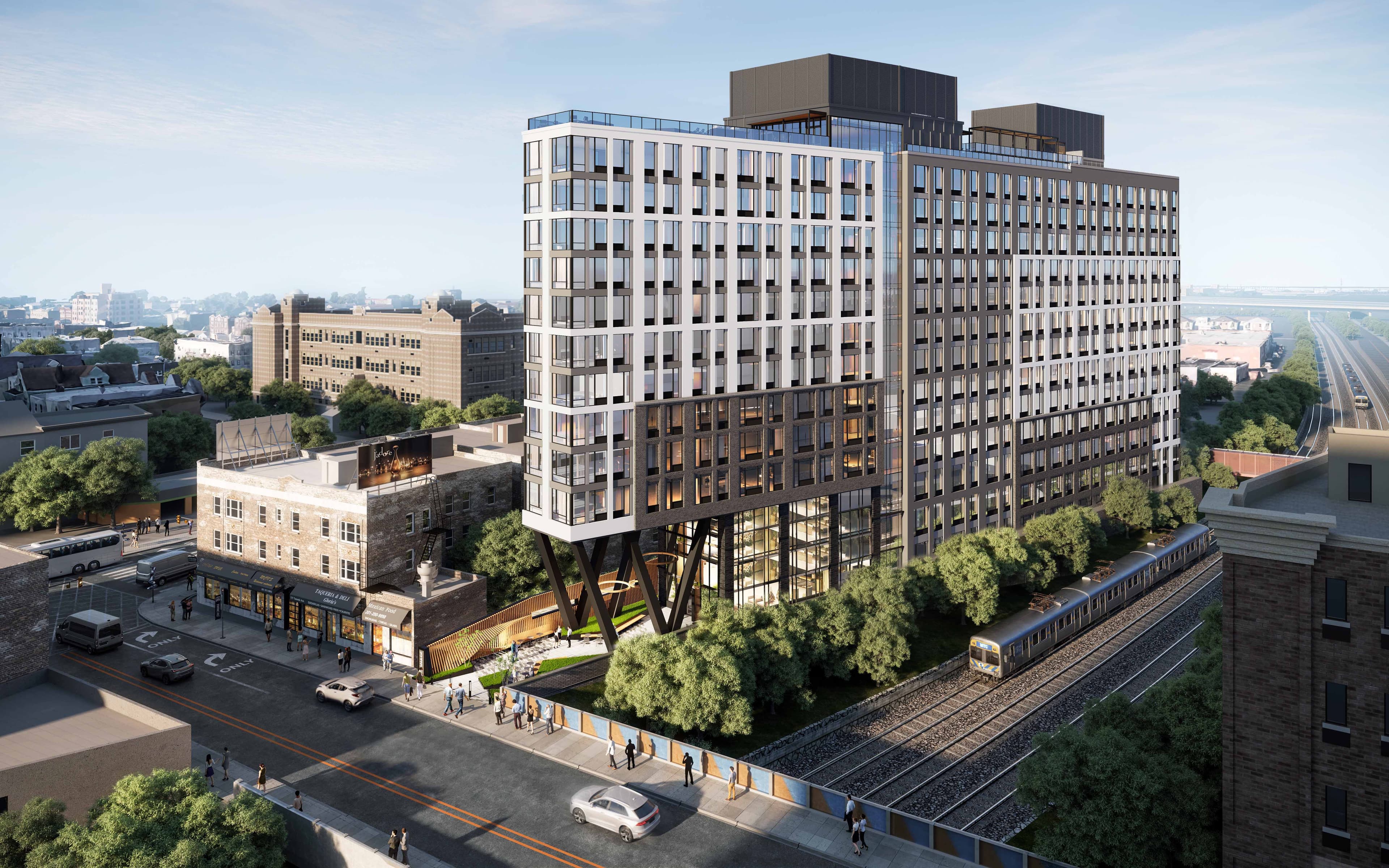 Jersey City Approved 321 Unit Mixed-Use Project at 166 Van Wagenen Ave